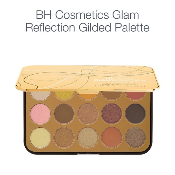 Gilded Glam Reflectios BH Cosmetics 15 Pan Eyeshadow Palette - Picture 10 of 16